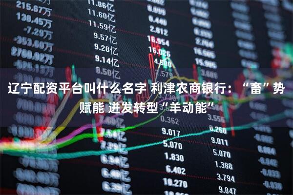 辽宁配资平台叫什么名字 利津农商银行：“畜”势赋能 迸发转型“羊动能”